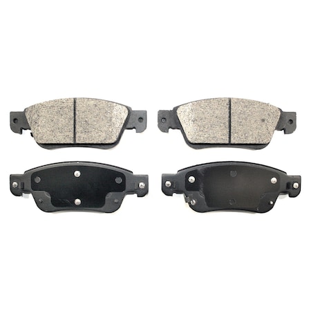 Pronto Dura Ceramic Brake Pads Front, Bp1287C BP1287C